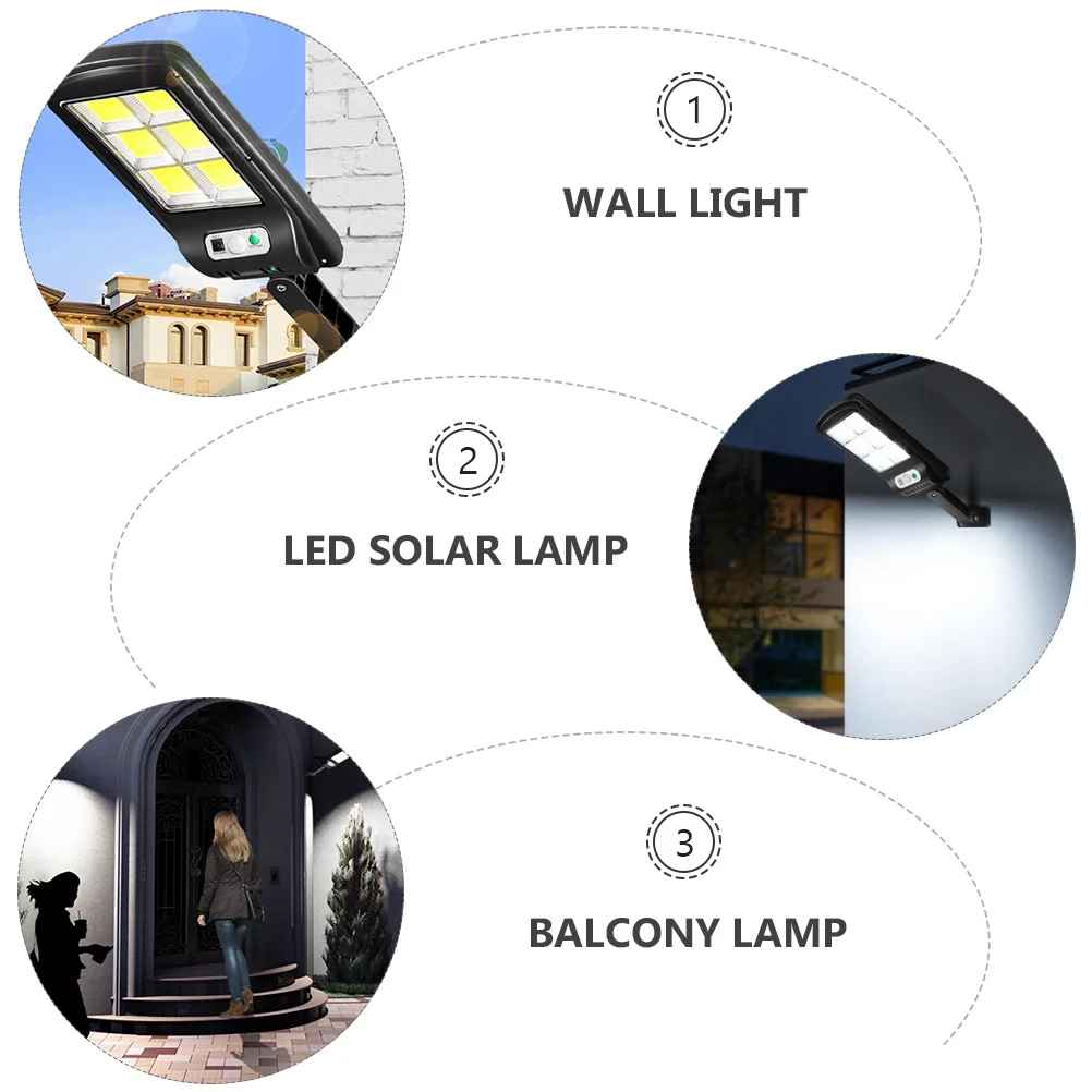 Pack Foco Solar Led Exterior Sensor