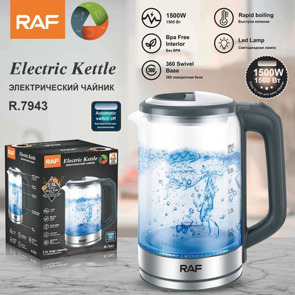 Hervidor 2,5 Litros Raf Acero Inoxidable
