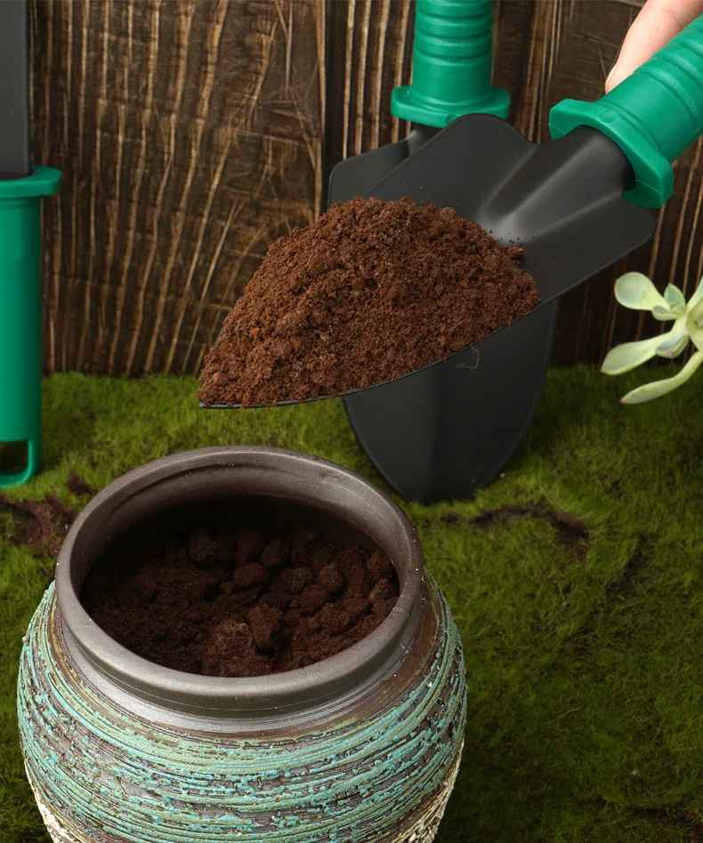 Kit Herramientas Jardinería Acero Rastri