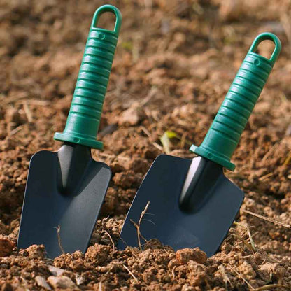 Kit Herramientas Jardinería Acero Rastri